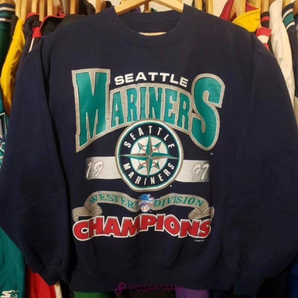 1997 Seattle Mariners Baseball Navy Color Unisex Sweatshirt Retro Yvetteco